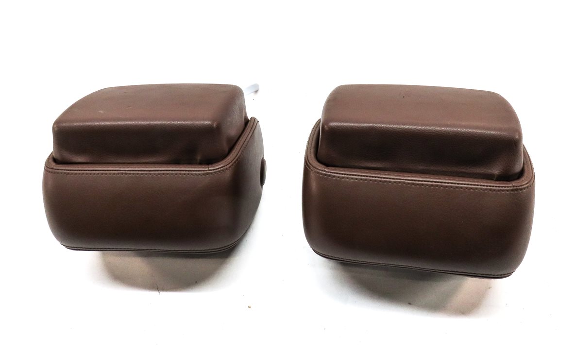 Thumbnail 5: 12-18 AUDI A6 A7 S6 S7 RS7 (C7 4G8) FRONT LEFT & RIGHT SEAT HEADREST SET (Brown)