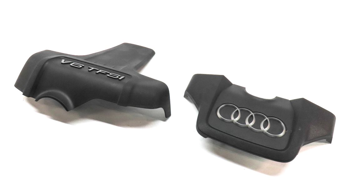 09-16 AUDI A6 A7 A8 Q5 Q7 S5 SQ5 3.0L SUPERCHARGED ENGINE COVER TRIM SET 2