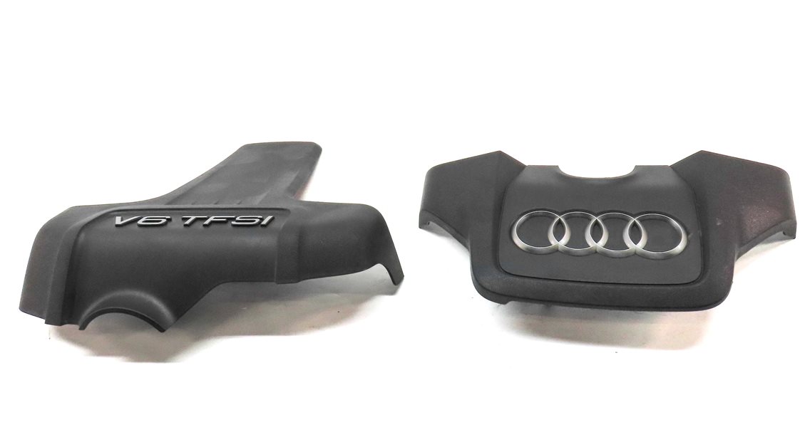 Thumbnail 2: 09-16 AUDI A6 A7 A8 Q5 Q7 S5 SQ5 3.0L SUPERCHARGED ENGINE COVER TRIM SET 2