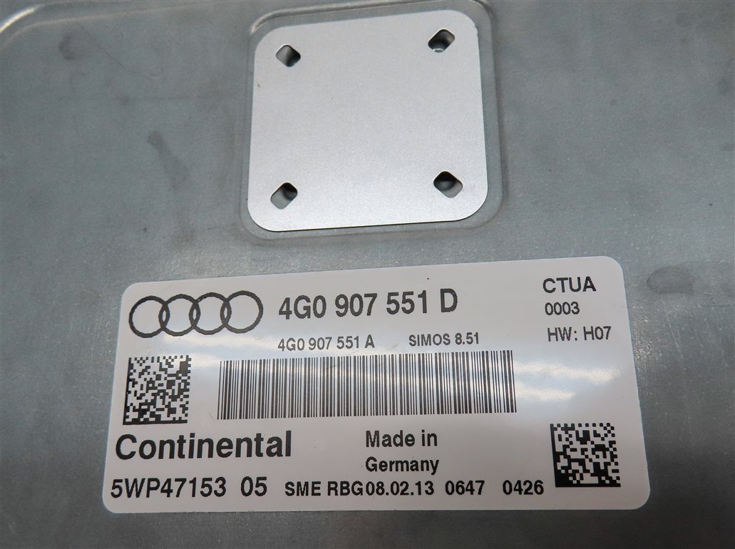 Thumbnail 11: 13-15 AUDI A6 A7 C7 3.0L SUPER SPEEDOMETER ECM BCM IMMOBILIZER MODULE KEY SET/8