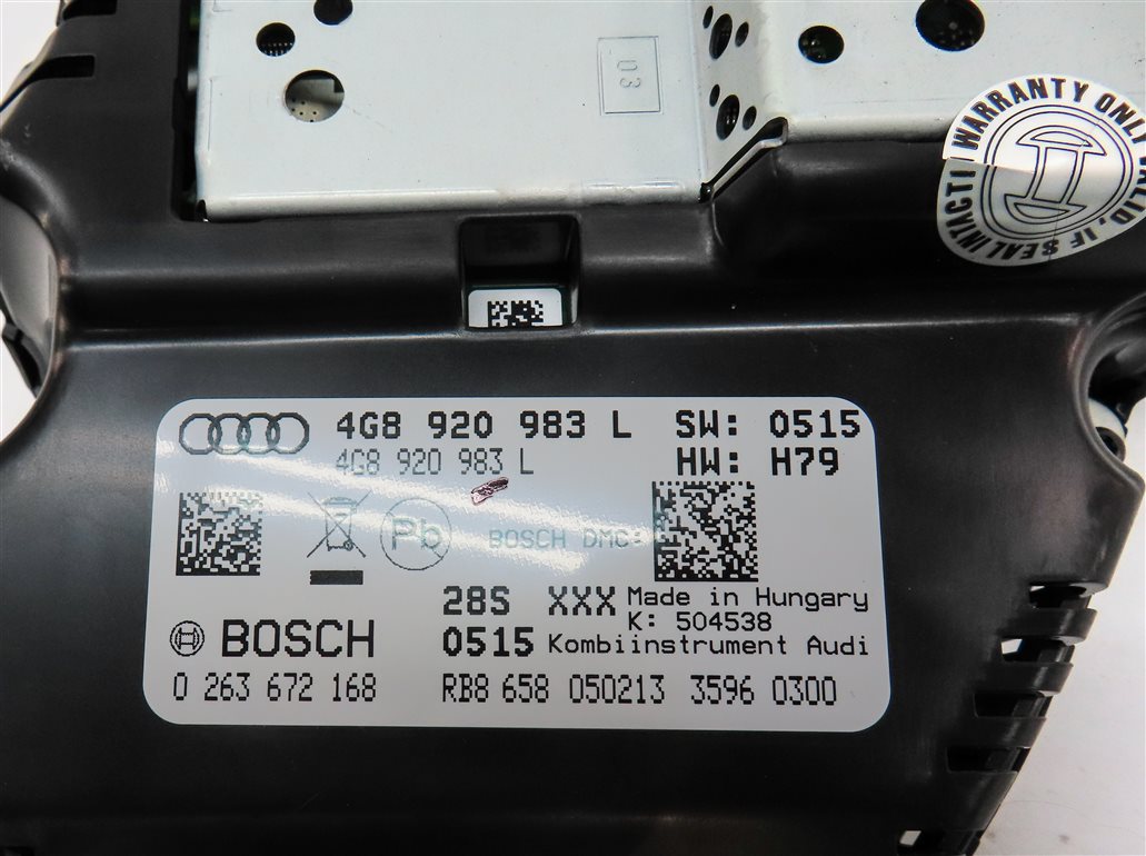 Thumbnail 22: 13-15 AUDI A6 A7 C7 3.0L SUPER SPEEDOMETER ECM BCM IMMOBILIZER MODULE KEY SET/8
