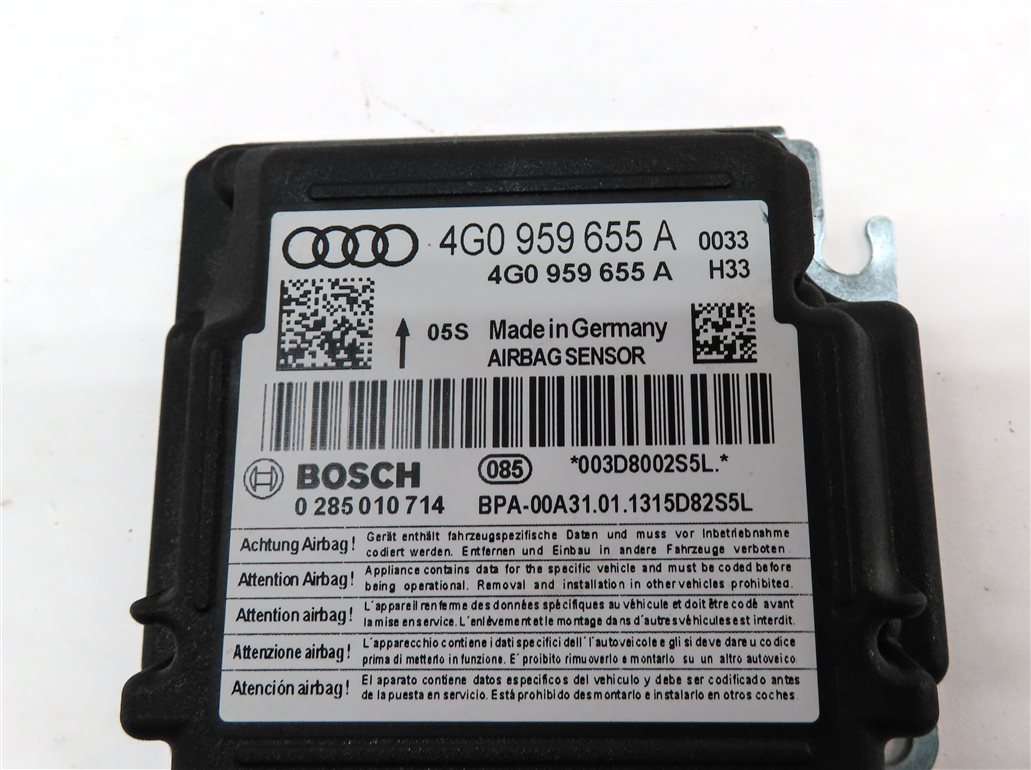 Thumbnail 4: 2012-2015 AUDI A6 A7 S6 S7 RS7 (C7) SRS BAG CONTROL MODULE