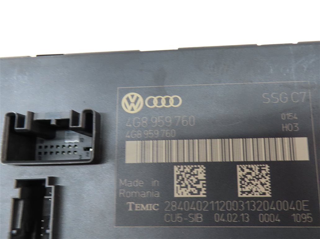 Thumbnail 4: 2012-2017 AUDI A6 S6 (C7) LEFT FRONT DRIVER MEMORY SEAT CONTROL MODULE