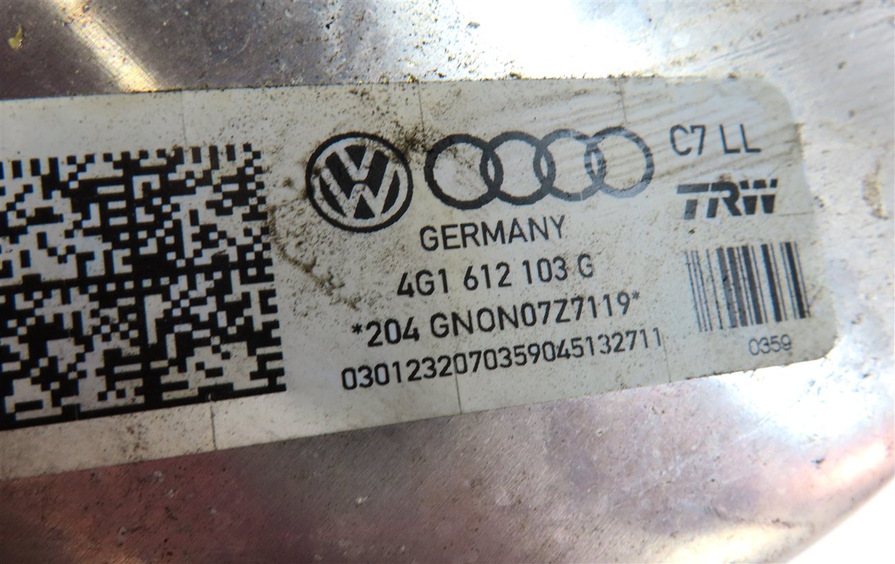 Thumbnail 7: 12-17 AUDI A4 S4 A5 S5 A6 S6 A7 S7 RS7 (C7 B8 8K 8T) BRAKE BOOSTER w/ CYLINDER