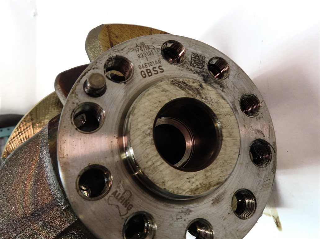 Thumbnail 8: 2013 AUDI A6 (C7) 3.0L SUPER (CTUA) ENGINE MOTOR CRANK SHAFT CRANKSHAFT