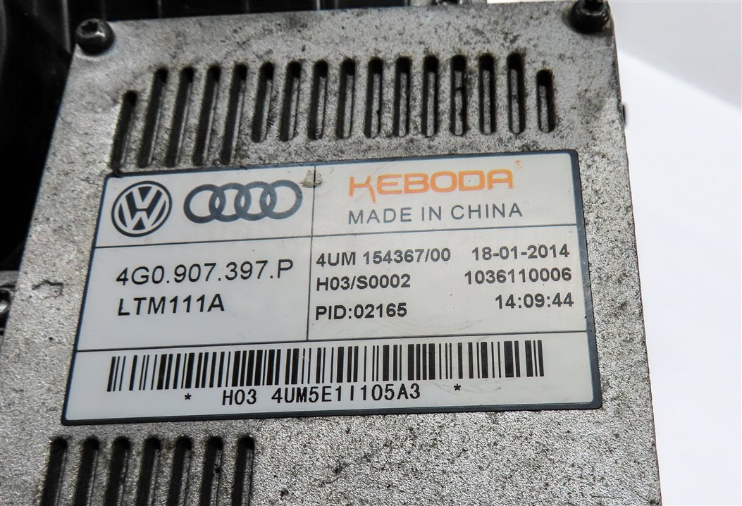 Thumbnail 8: 2012-2015 AUDI A6 (C7) RIGHT PASSENGER XENON HID HEADLIGHT LIGHT LAMP (NON AFS)