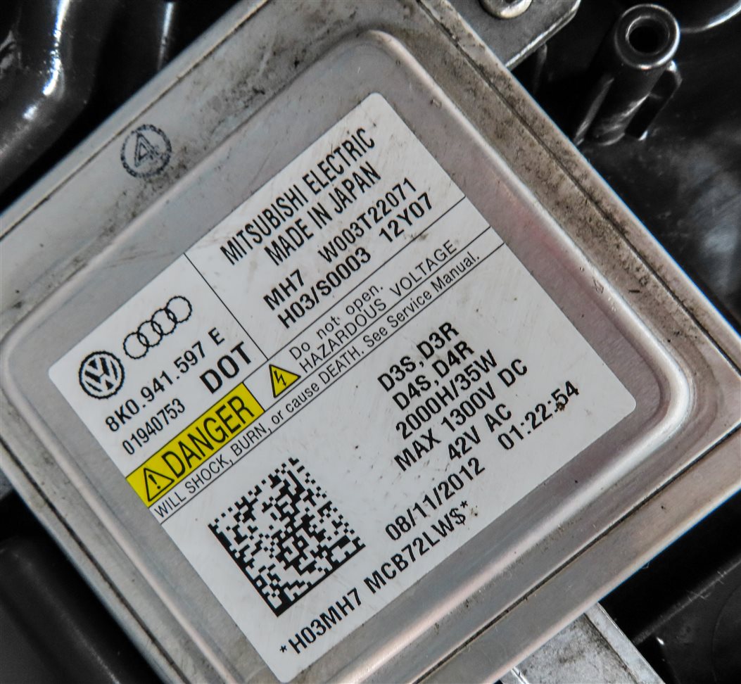 Thumbnail 7: 12-15 AUDI A6 (C7) LEFT FRONT DRIVER XENON HID HEADLIGHT LIGHT LAMP (NON AFS)