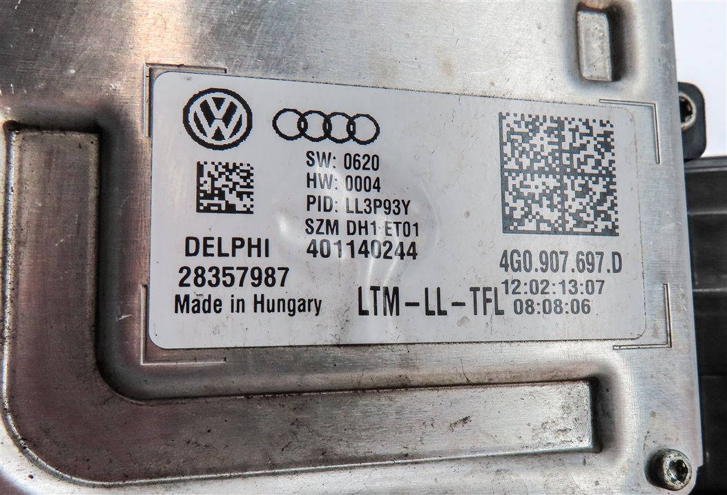Thumbnail 8: 12-15 AUDI A6 (C7) LEFT FRONT DRIVER XENON HID HEADLIGHT LIGHT LAMP (NON AFS)