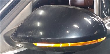 Thumbnail 2: 12-13 AUDI A6 (C7 4G) FRONT LEFT P-FOLD HEAT MEMORY AUTODIM DOOR MIRROR (Blue)