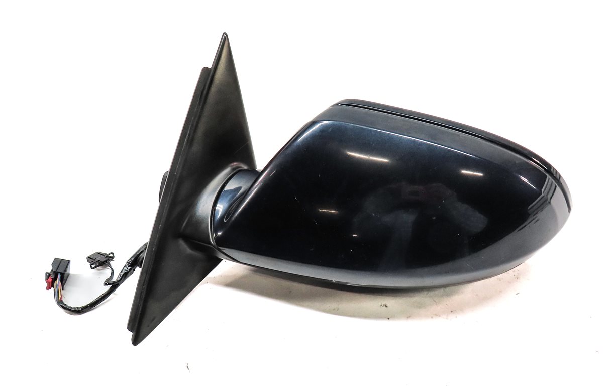 Thumbnail 6: 12-13 AUDI A6 (C7 4G) FRONT LEFT P-FOLD HEAT MEMORY AUTODIM DOOR MIRROR (Blue)