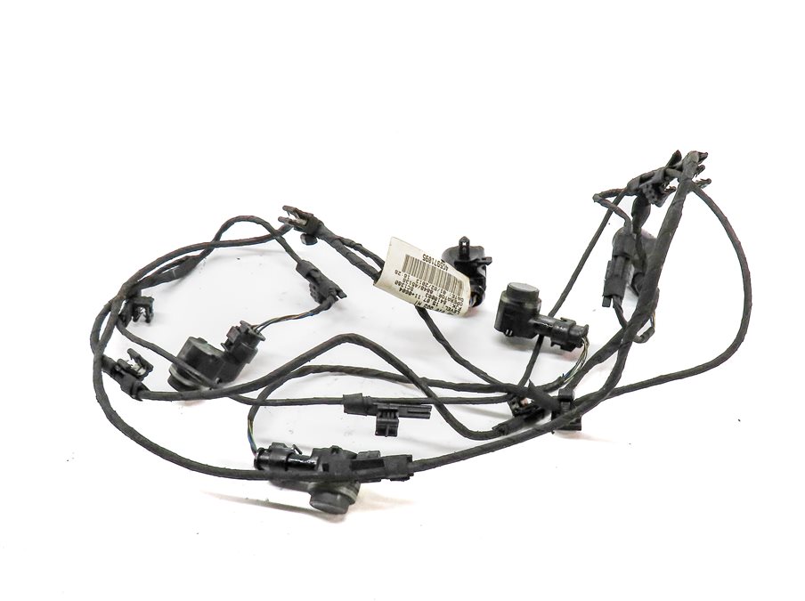 Thumbnail 2: 13 AUDI A6 C7 FRONT PARK ASSIST PDC DISTANCE CONTROL SENSOR SET w/HARNESS (Blue)