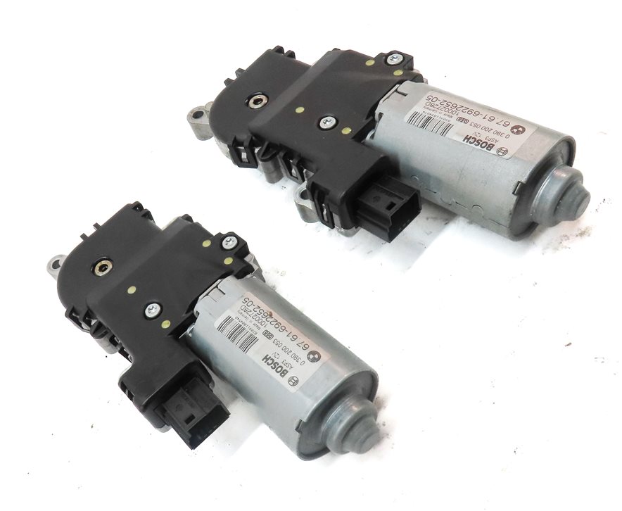 Thumbnail 3: 04-13 BMW X5 E53 E70 04-11 X3 (F25) PANORAMIC GLASS SUNROOF SUN ROOF MOTOR SET 2