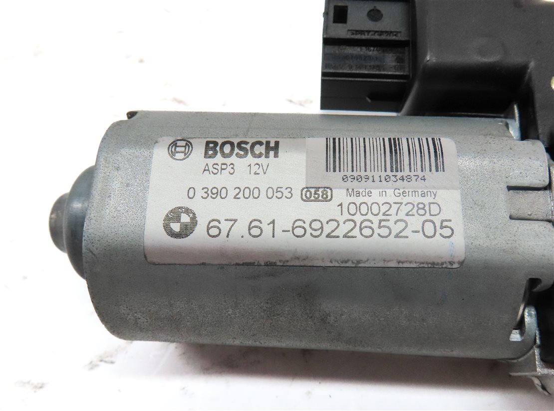 Thumbnail 5: 04-13 BMW X5 E53 E70 04-11 X3 (F25) PANORAMIC GLASS SUNROOF SUN ROOF MOTOR SET 2