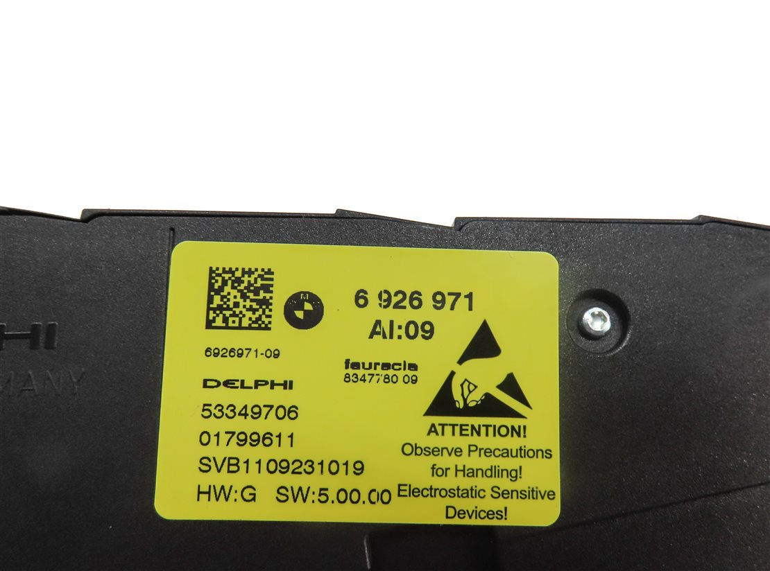 Thumbnail 6: 2012 BMW X5 (E70) FRONT LEFT DRIVER MEMORY SEAT ADJUST ADJUSTMENT SWITCH