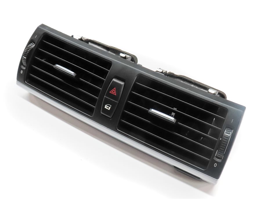 2012 BMW X5 (E70) FRONT CENTER DASH HEATER A/C AIR VENT w/ HAZARD SWITCH
