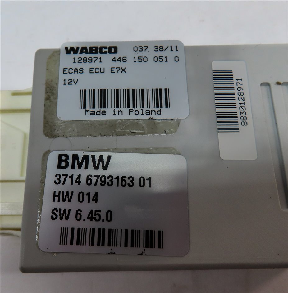 Thumbnail 4: 2007-2014 BMW X5 X5M X6 X6M (E70 E71 E72) AIR SUSPENSION CONTROL MODULE