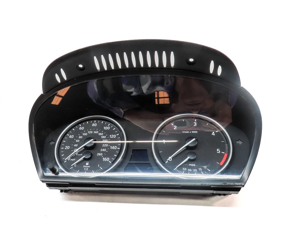Thumbnail 3: 11-13 BMW X5 (E70) 3.0L M57 DIESEL SPEEDOMETER INSTRUMENT GAUGE CLUSTER (229k)