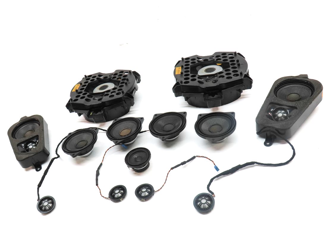Thumbnail 2: 2012 BMW X5 (E70) RADIO STEREO SUB SUBWOOFER TWEETER SPEAKER SET-13