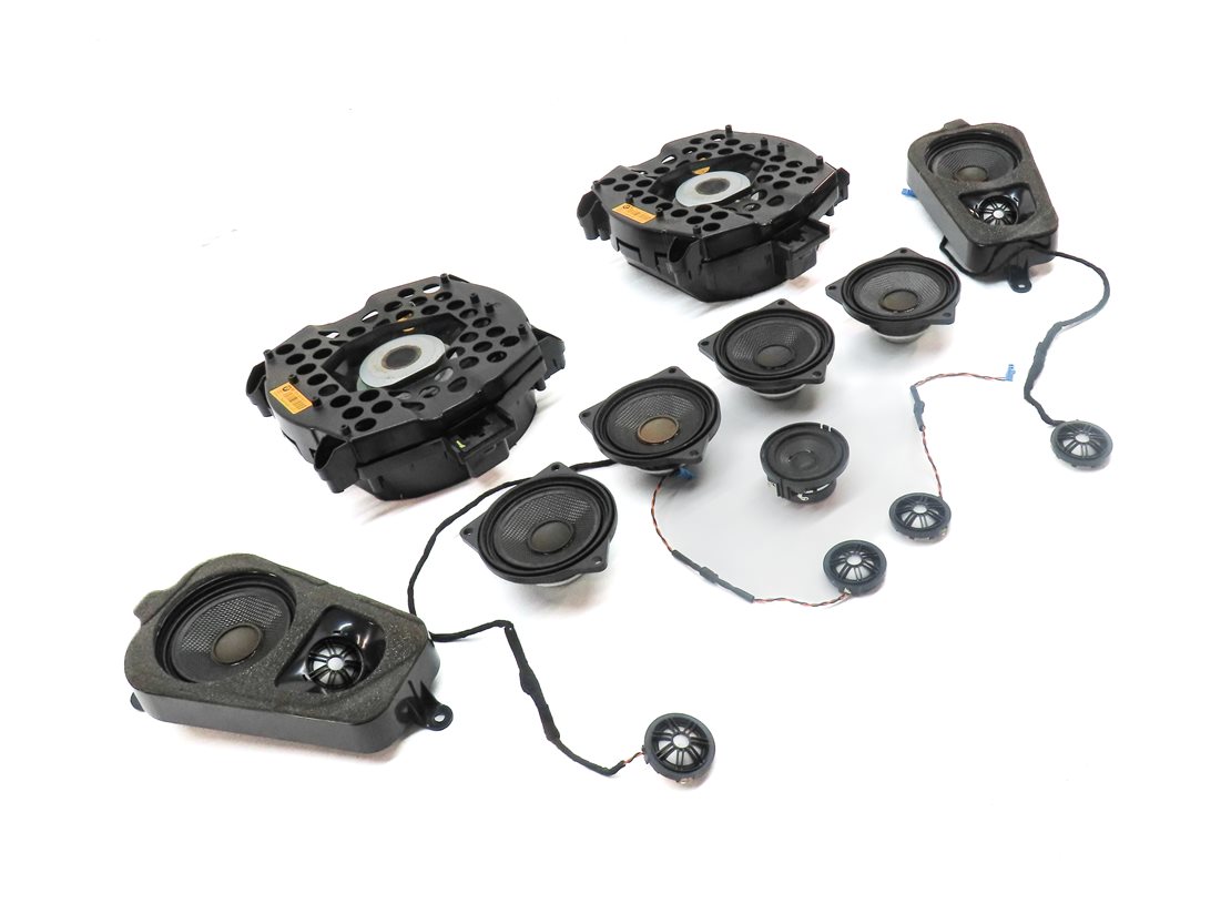 Thumbnail 3: 2012 BMW X5 (E70) RADIO STEREO SUB SUBWOOFER TWEETER SPEAKER SET-13