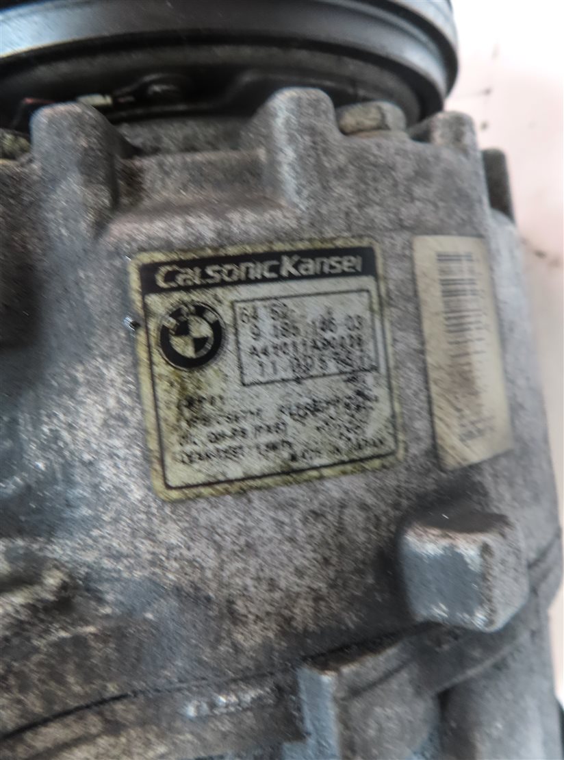 Thumbnail 7: 09-13 BMW X5 (E70) 3.0L M57 DIESEL ENGINE A/C AIR CONDITIONING COMPRESSOR PUMP