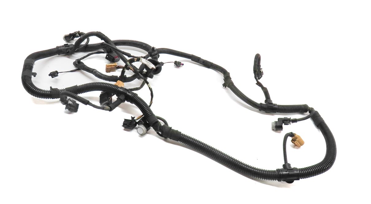 2018 AUDI Q3 (8U) REAR PDC PARK DISTANCE SENSOR SET w/ HARNESS (Silver)