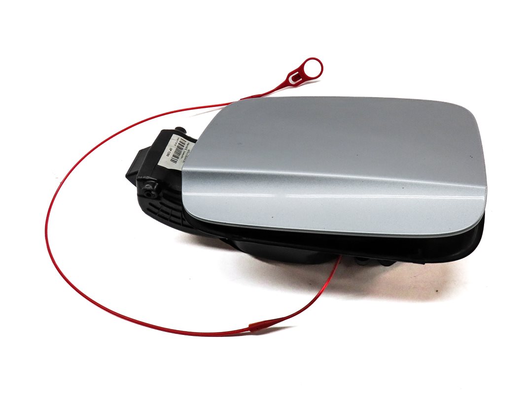 Thumbnail 2: 2015-2018 AUDI Q3 (8U) FUEL TANK DOOR LID TRIM w/ HOUSING & CAP (Silver)
