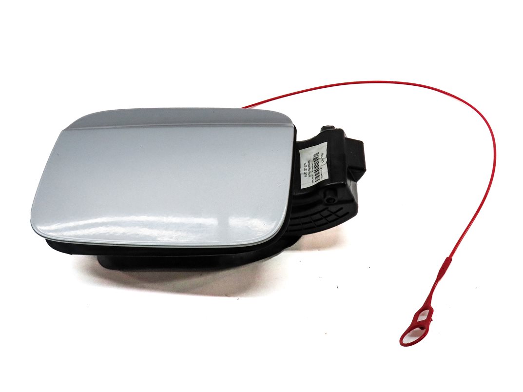 Thumbnail 4: 2015-2018 AUDI Q3 (8U) FUEL TANK DOOR LID TRIM w/ HOUSING & CAP (Silver)