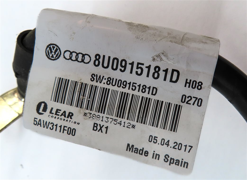 Thumbnail 5: 2018 AUDI Q3 (8U) NEGATIVE BATTERY CABLE POST TERMINAL
