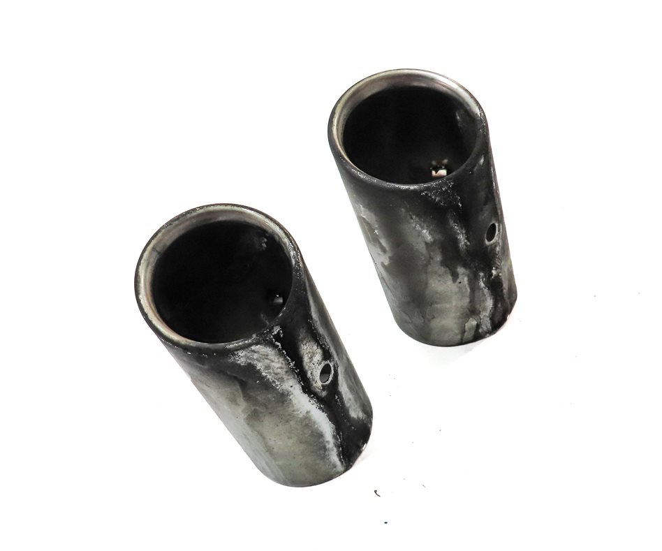 Thumbnail 3: 15-18 AUDI Q3 (8U) 2.0L TURBO ENGINE REAR LEFT & RIGHT MUFFLER EXHAUST TIP SET 2