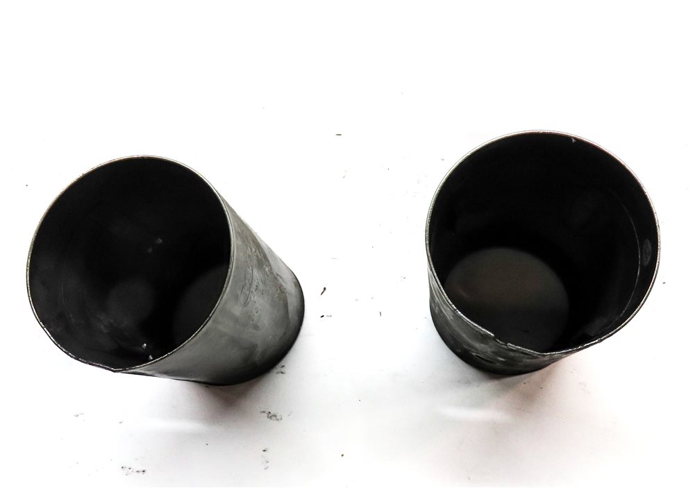 Thumbnail 6: 15-18 AUDI Q3 (8U) 2.0L TURBO ENGINE REAR LEFT & RIGHT MUFFLER EXHAUST TIP SET 2
