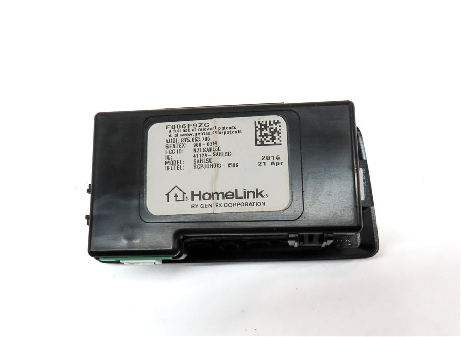 Thumbnail 5: 2018 AUDI Q3 (8U) HOMELINK GARAGE DOOR GATE OPENER SWITCH BUTTON