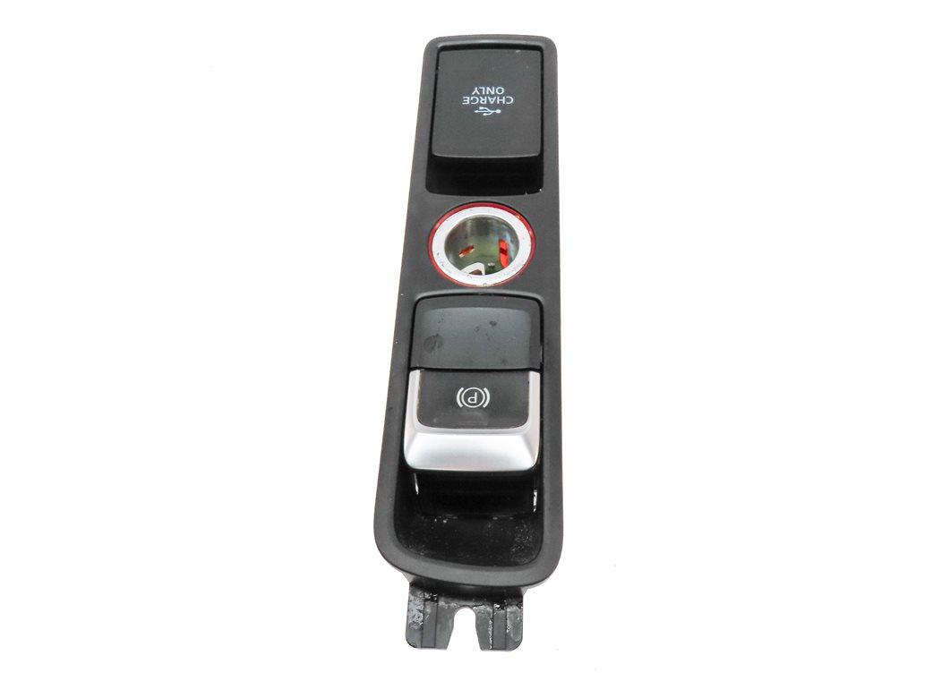 Thumbnail 5: 2018 AUDI Q3 (8U) PARKING BRAKE SWITCH w/ 12v SOCKET USB CHARGING PORT JACK