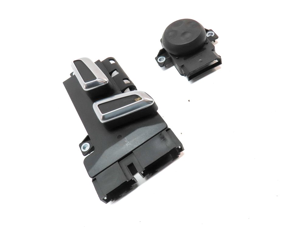 Thumbnail 3: 2018 AUDI Q3 (8U) FRONT LEFT DRIVER SEAT ADJUSTMENT LUMBAR ADJUST SWITCH BUTTON