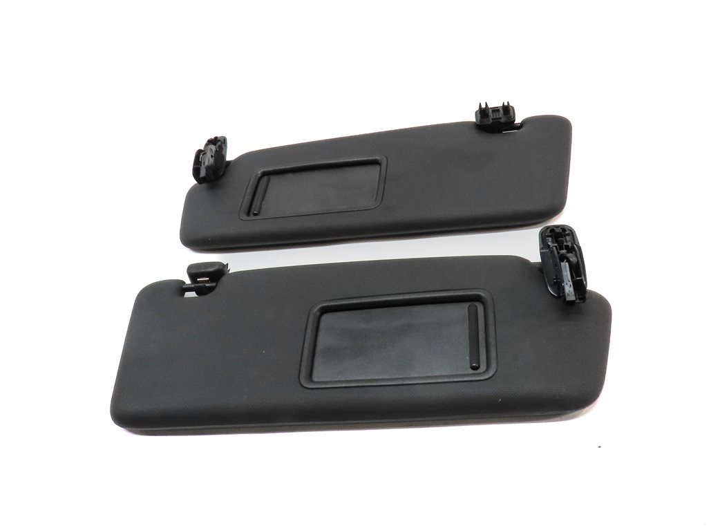 Thumbnail 2: 2015-2023 AUDI Q3 (8U) FRONT LEFT & RIGHT SUNVISOR SUN VISOR SET-2 (Black)