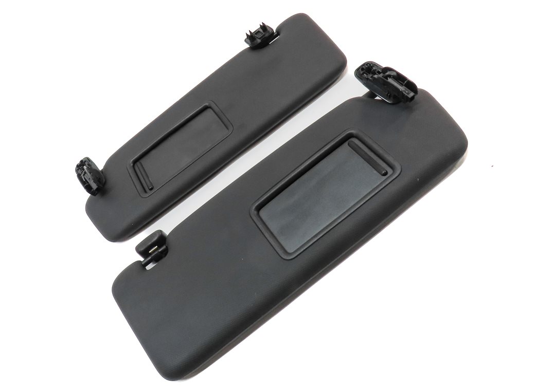 Thumbnail 3: 2015-2023 AUDI Q3 (8U) FRONT LEFT & RIGHT SUNVISOR SUN VISOR SET-2 (Black)