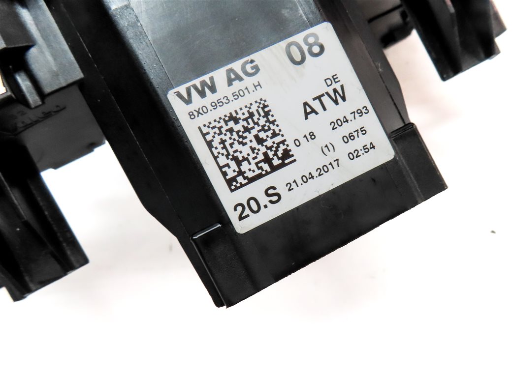 Thumbnail 6: 2015-2018 AUDI Q3 (8U) STEERING COLUMN BLINKER WIPER CRUISE COMBINATION SWITCH