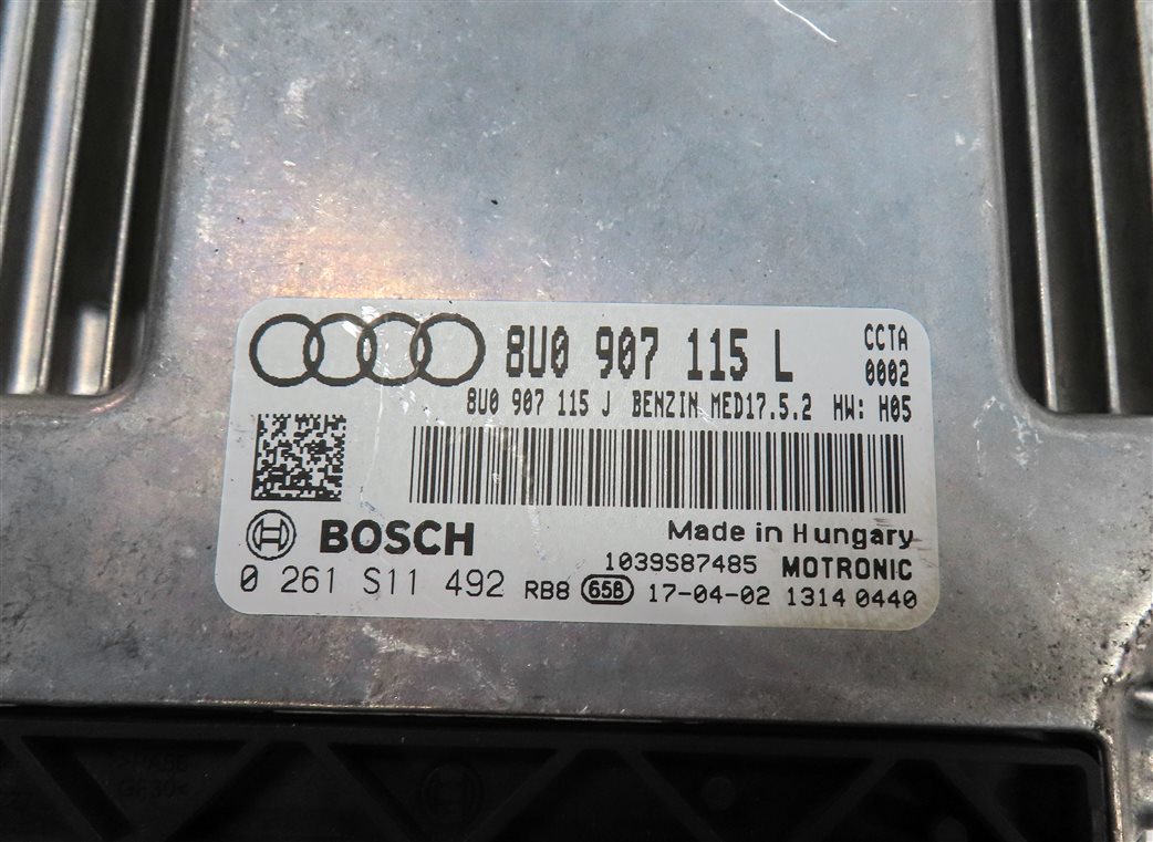 Thumbnail 16: 18 AUDI Q3 8U 2.0L TURBO CCTA SPEEDOMETER ECU IMMOBILIZER MODULE KEY SET (95k)
