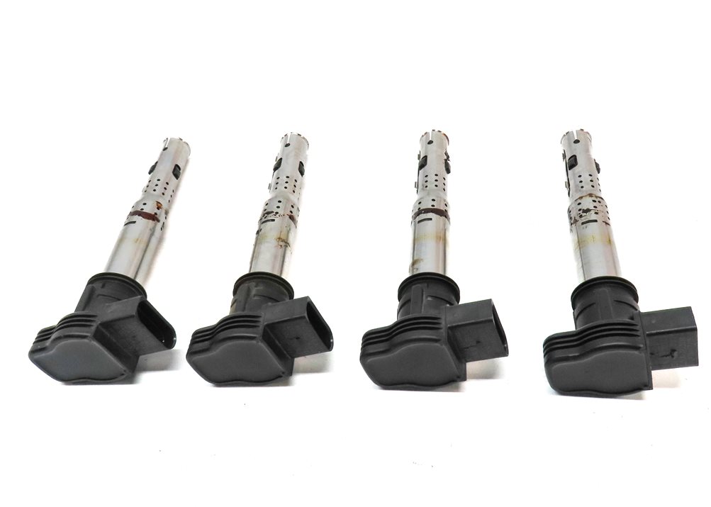 Thumbnail 2: 07-17 AUDI A3 A4 S4 A5 S5 A6 Q3 Q5 R8 TT BEETLE JETTA 2.0L IGNITION COIL SET 4