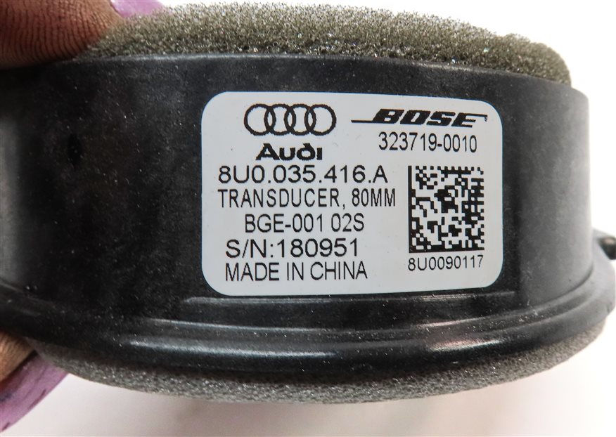 Thumbnail 13: 2018 AUDI Q3 (8U) RADIO STEREO BOSE AUDIO SUBWOOFER SUB TWEETER SPEAKER SET-13