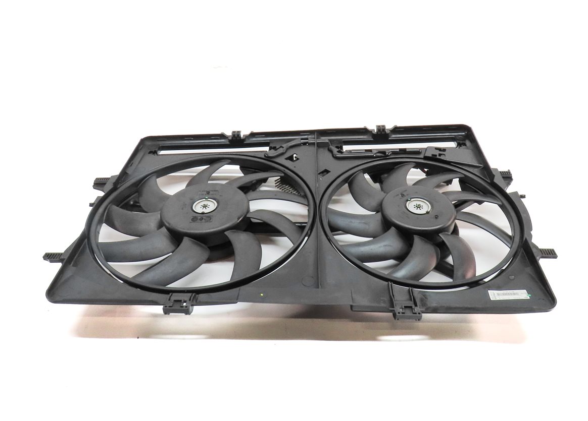 Thumbnail 4: 16-18 AUDI A6 Q3 (C7 8U) 2.0L TURBO ENGINE RADIATOR COOLING FAN SHROUD ASSEMBLY