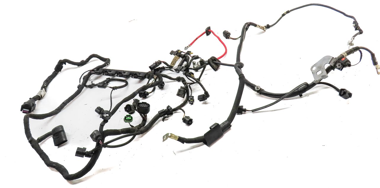 Thumbnail 2: 2018 AUDI Q3 (8U) AUTO A/T 2.0L CCTA TURBO ENGINE WIRE WIRING HARNESS LOOM