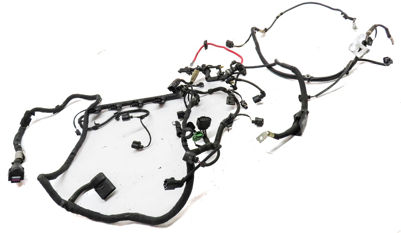 Thumbnail 3: 2018 AUDI Q3 (8U) AUTO A/T 2.0L CCTA TURBO ENGINE WIRE WIRING HARNESS LOOM