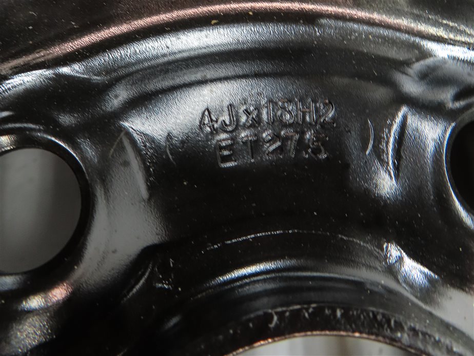 Thumbnail 7: 2015-2018 AUDI Q3 (8U) 18x4" 18x4 SPARE TIRE WHEEL RIM