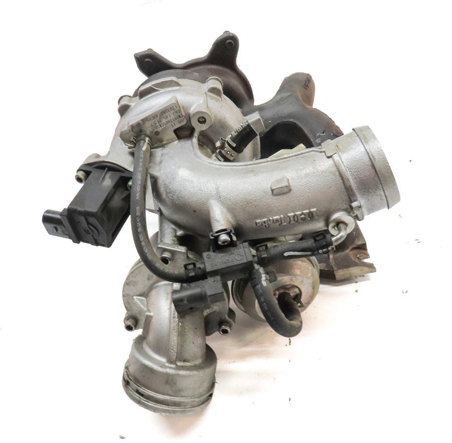 Thumbnail 2: 12-18 AUDI Q3 (8U) BEETLE JETTA TIGUAN 2.0L TURBO ENGINE TURBOCHARGER ASSEMBLY