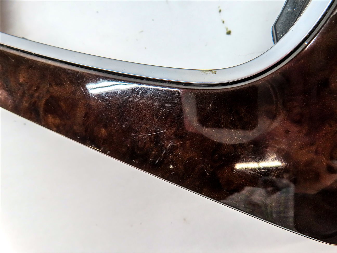 Thumbnail 9: 2018 AUDI Q3 (8U) INTERIOR DASH DOOR CONSOLE WOOD GRAIN TRIM SET-6