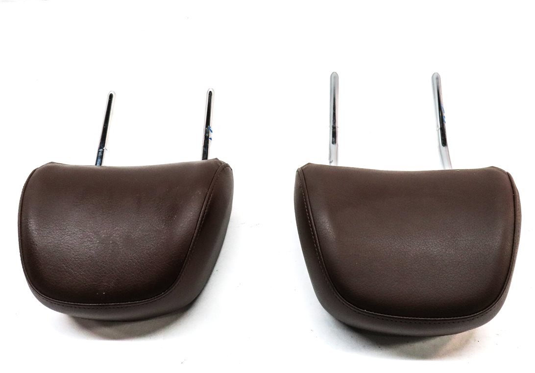 Thumbnail 4: 13-17 AUDI Q3 Q5 SQ5 (B8 8R 8U) FRONT LEFT & RIGHT SEAT HEADREST SET-2 (Brown)