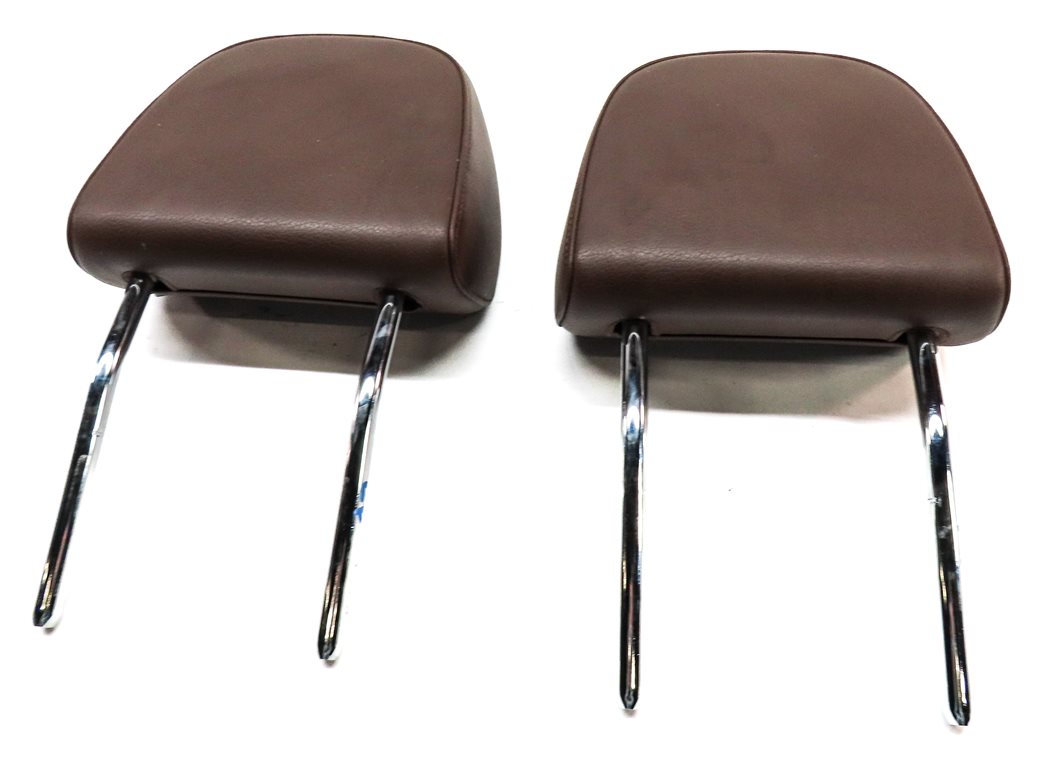 Thumbnail 6: 13-17 AUDI Q3 Q5 SQ5 (B8 8R 8U) FRONT LEFT & RIGHT SEAT HEADREST SET-2 (Brown)