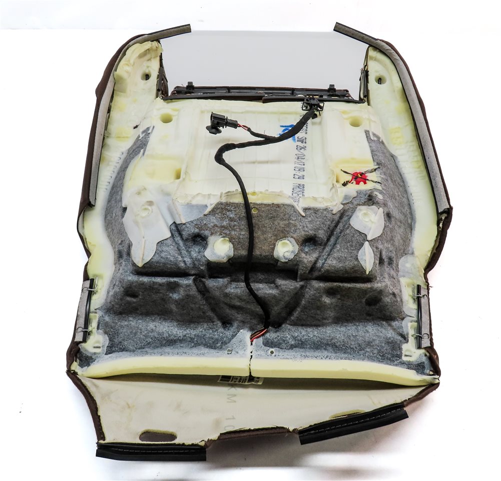 Thumbnail 6: 2018 AUDI Q3 (8U) FRONT RIGHT LOWER BOTTOM HEATED SPORT SEAT CUSHION (Brown)