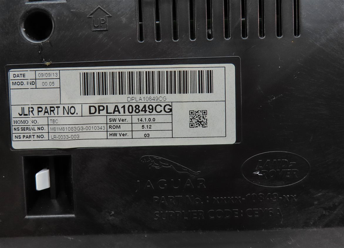 Thumbnail 22: 14 RANGE ROVER SPORT (L494) 3.0L SUPERCHARGED ENGINE IMMOBILIZER MODULE KEY SET