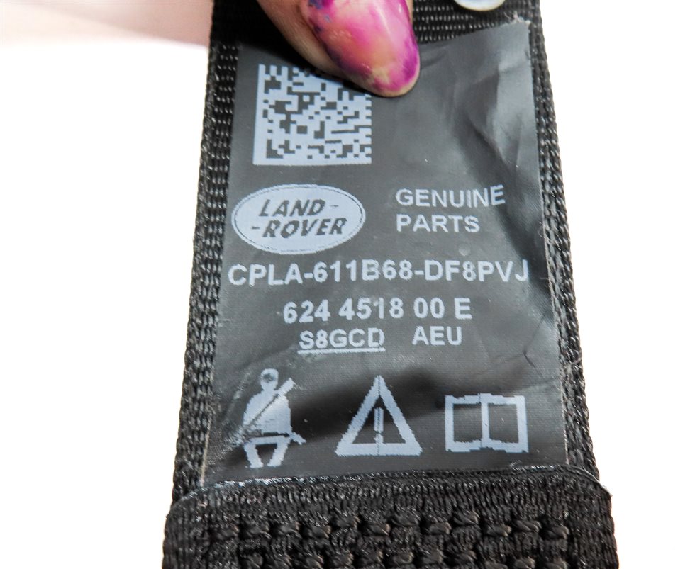 Thumbnail 5: 2014 RANGE ROVER SPORT (L494) REAR 2ND ROW RIGHT SEATBELT RETRACTOR (Black)